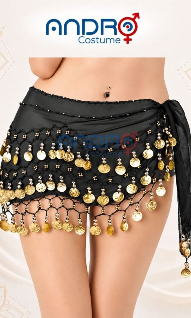 ACCESORIO CADERIN MONEDAS NEGRO