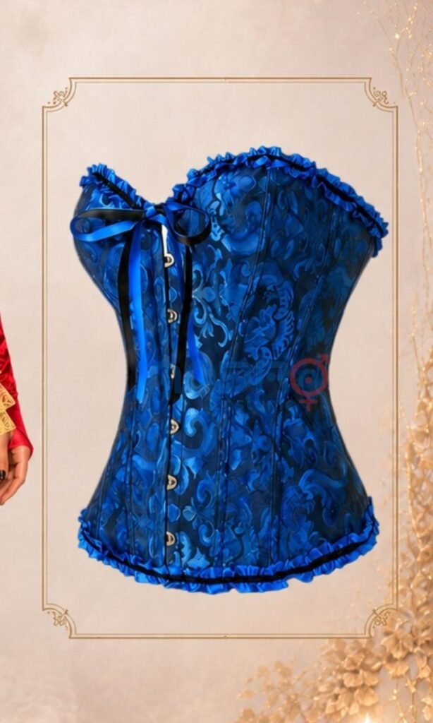 CORSET COLOR AZUL OSCURO