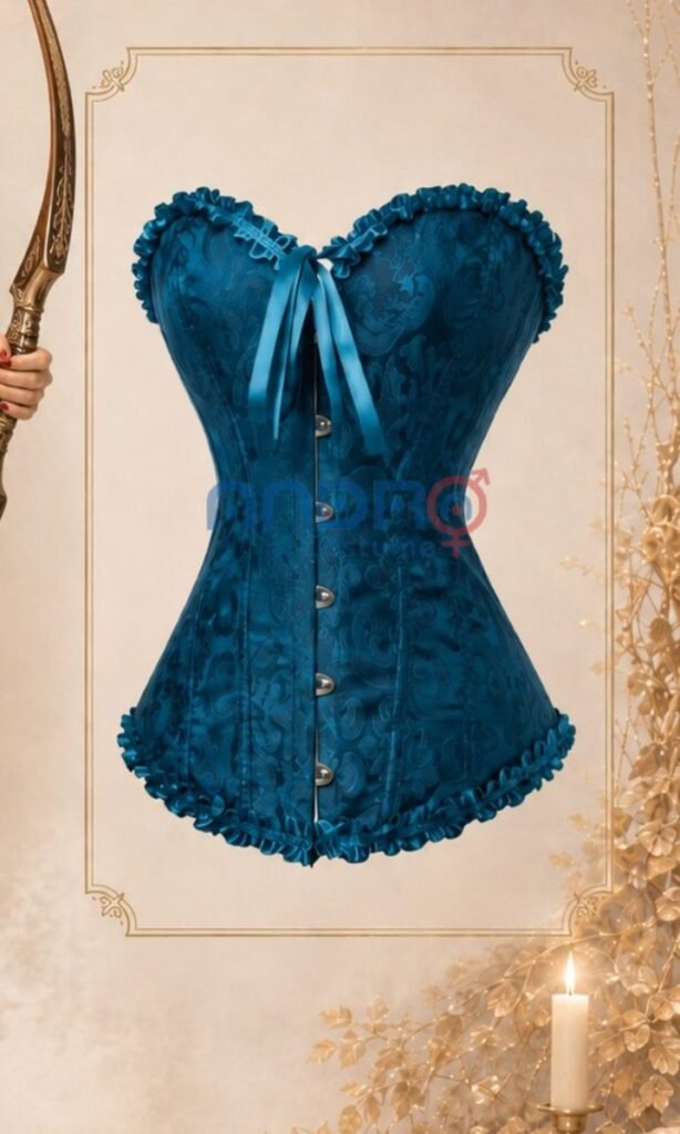 CORSET COLOR AZUL TURQUESA, AZUL ELECTRICO , AZUL REY