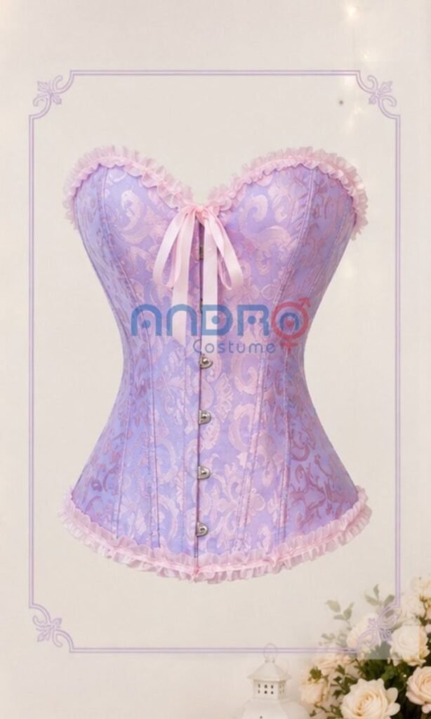 CORSET COLOR LILA, MORADO CLARO