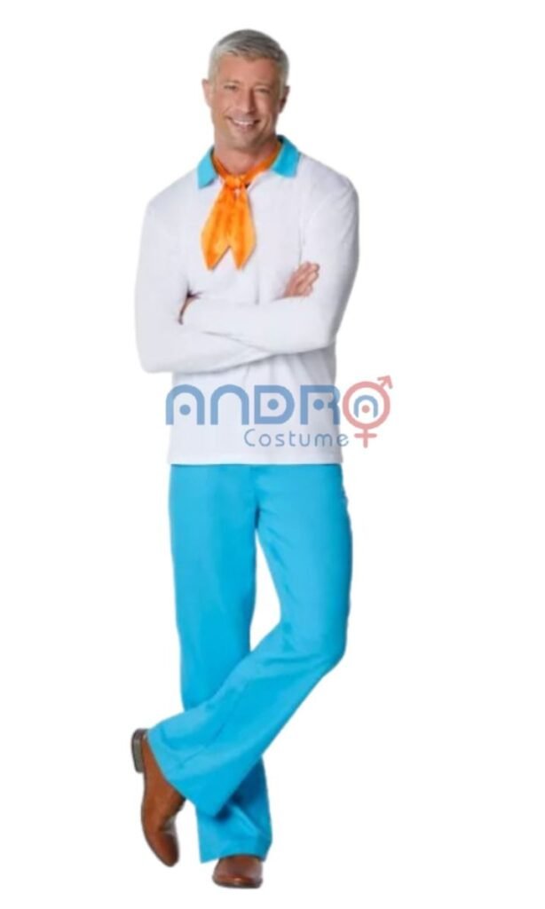 DISFRAZ AMERICA HOMBRE FRED SCOOBY DOO