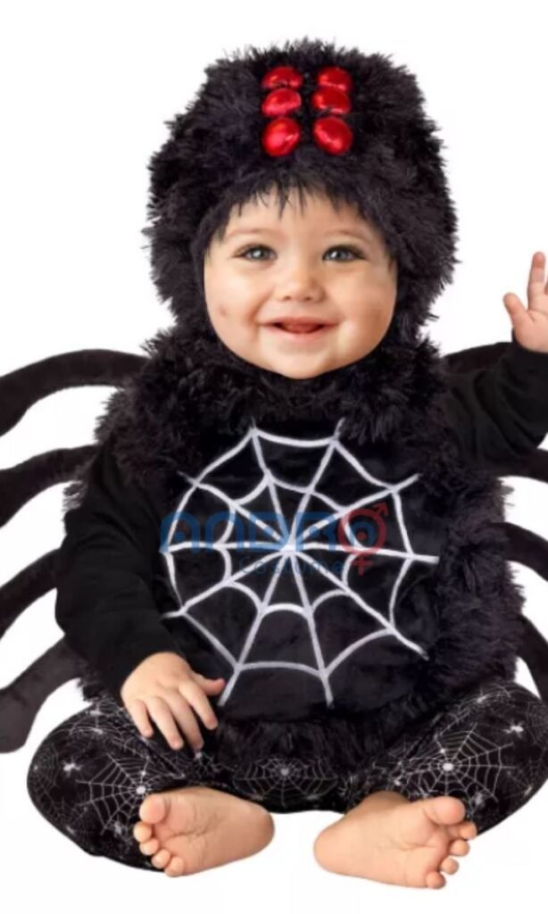 DISFRAZ AMERICANO ARAÑA BEBE ANIMALITOS