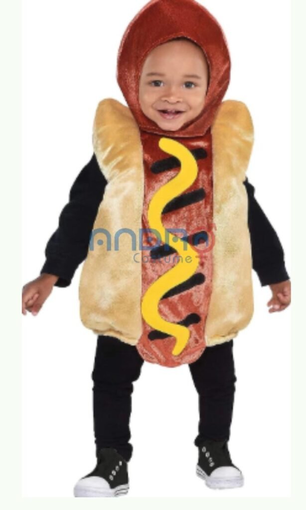 DISFRAZ AMERICANO BEBE HOTDOG,