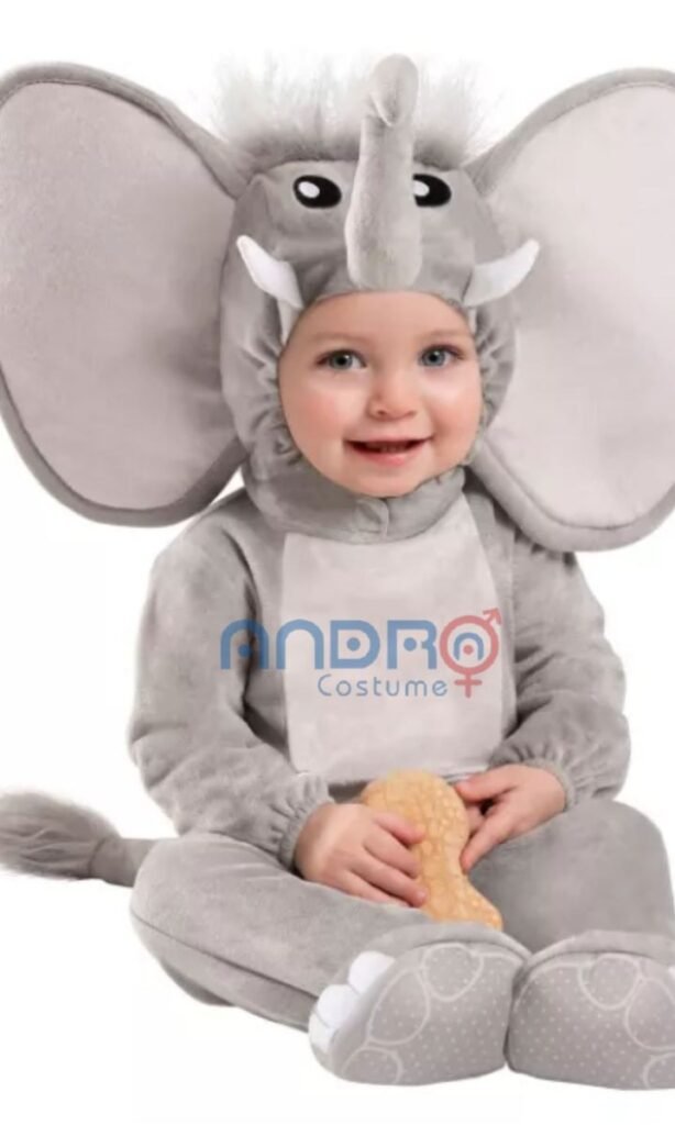 DISFRAZ AMERICANO ELEFANTE BEBE