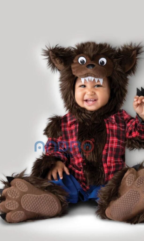 DISFRAZ AMERICANO HOMBRE LOBO BEBE
