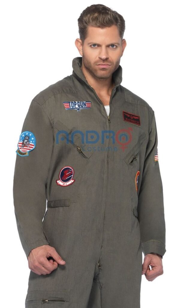 DISFRAZ AMERICANO HOMBRE TOP GUN, PILOTO