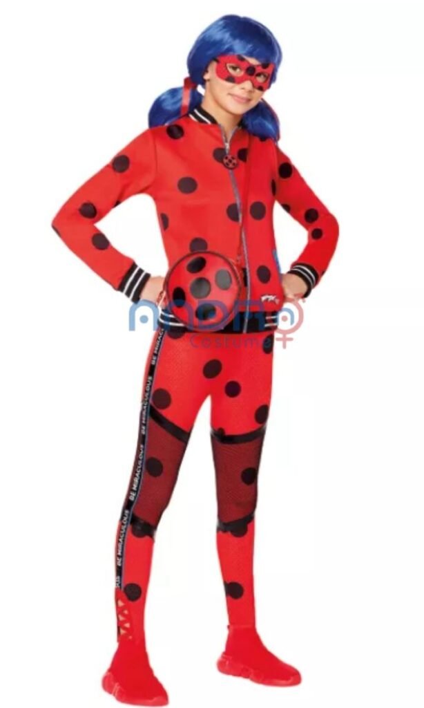 DISFRAZ AMERICANO LADY BUG NIÑA