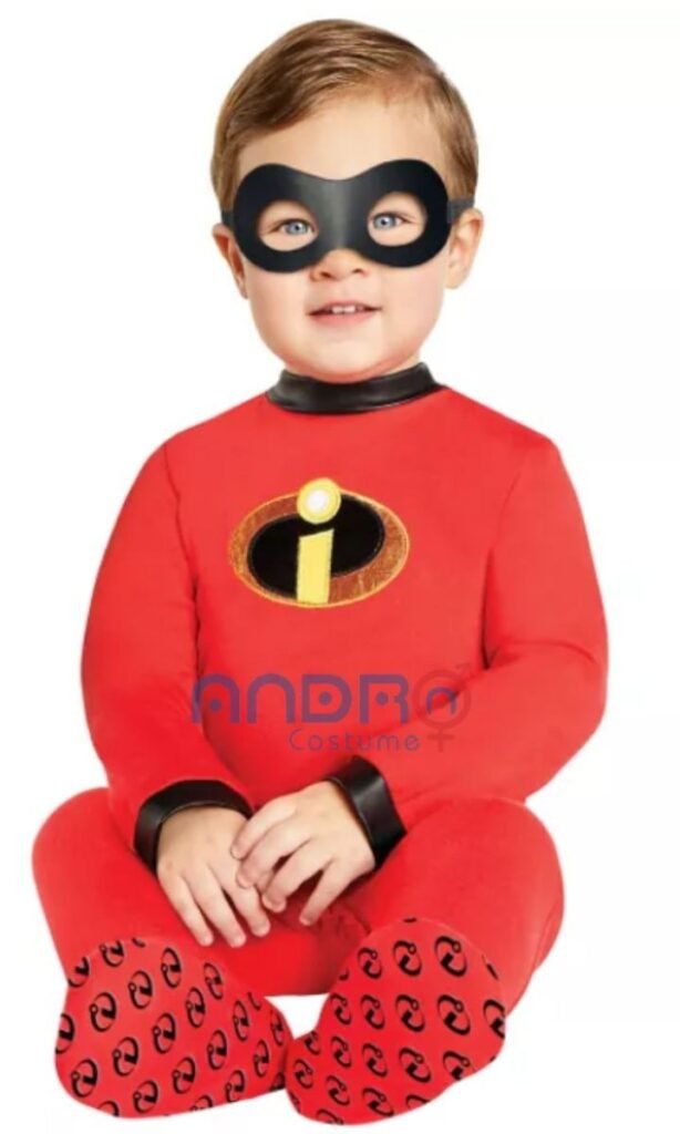 DISFRAZ AMERICANO LOS INCREIBLES BEBE