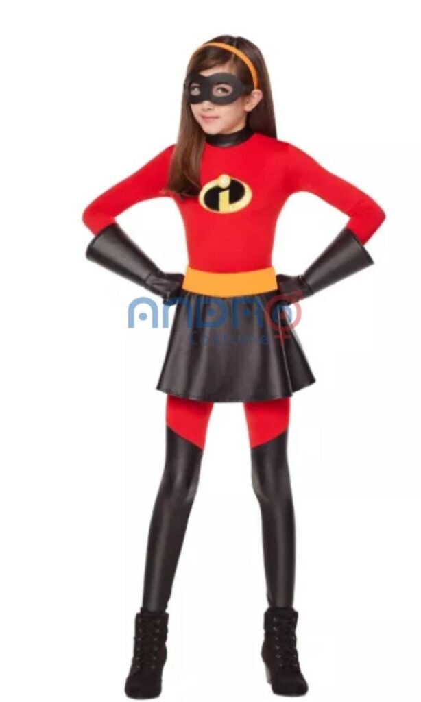 DISFRAZ AMERICANO LOS INCREIBLES NIÑA