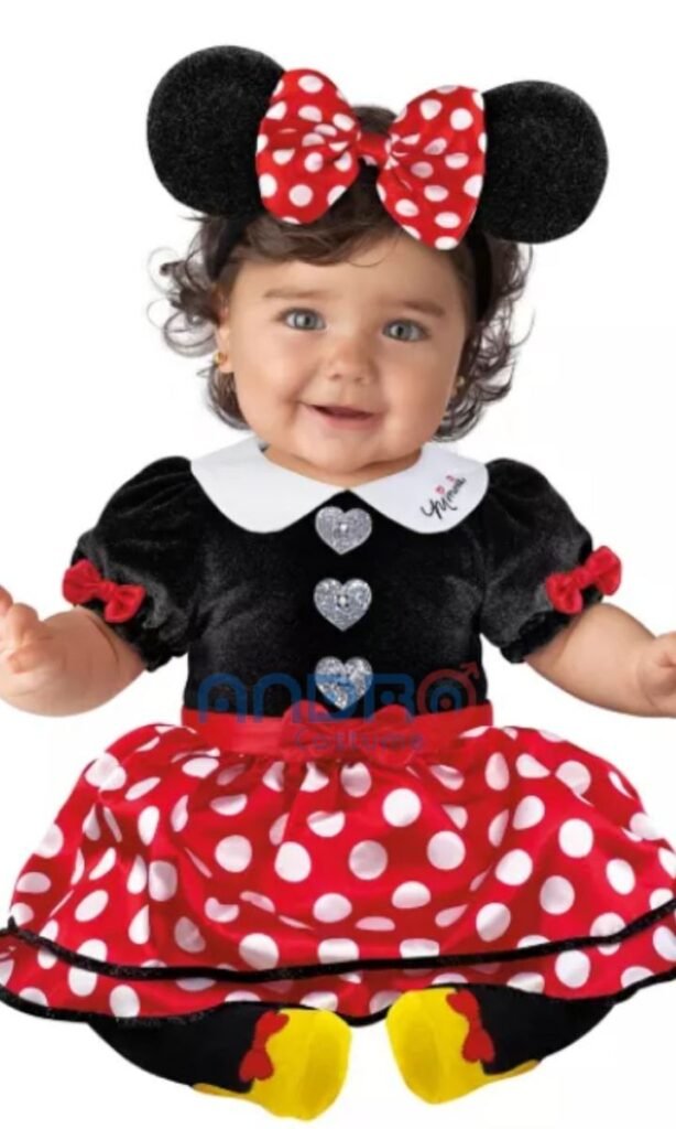 DISFRAZ AMERICANO MINNIE MOUSE BEBE