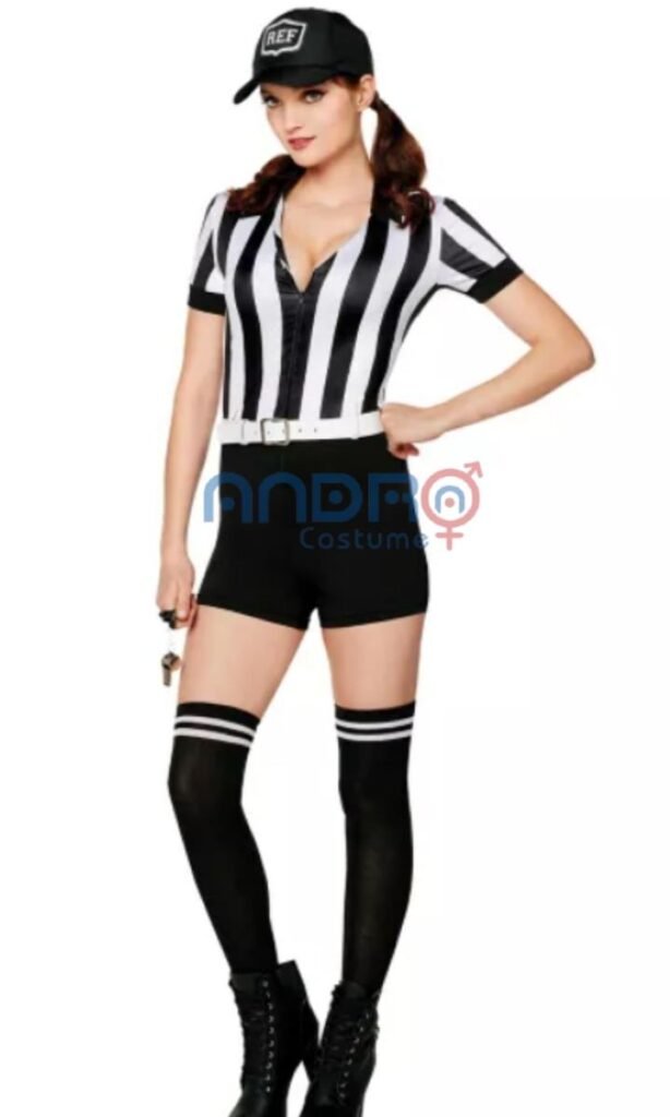 DISFRAZ AMERICANO MUJER ARBITRO