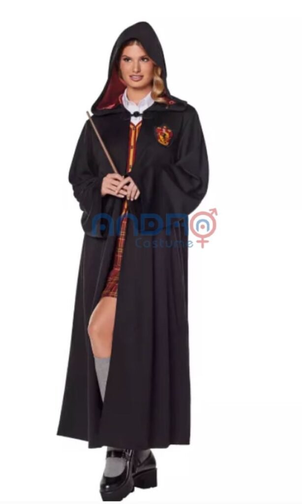 DISFRAZ AMERICANO MUJER CAPA HARRY POTTER