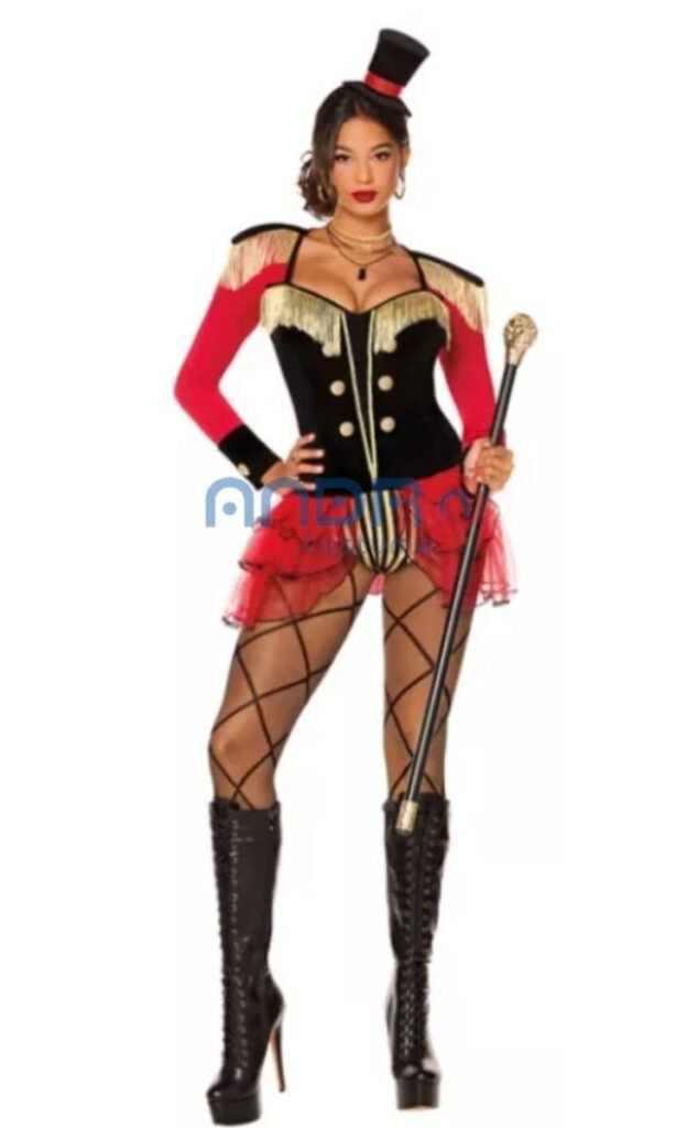 DISFRAZ AMERICANO MUJER DOAMADORA DE CIRCO