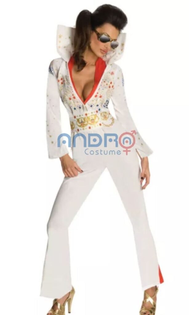 DISFRAZ AMERICANO MUJER ELVIS