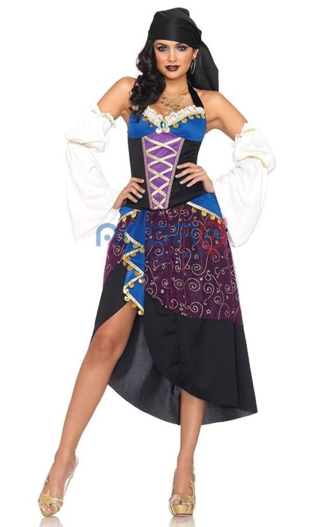 DISFRAZ AMERICANO MUJER GITANA