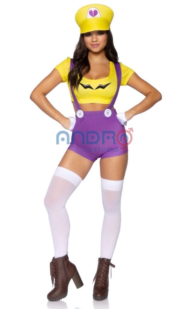 DISFRAZ AMERICANO MUJER MARIO BROSS