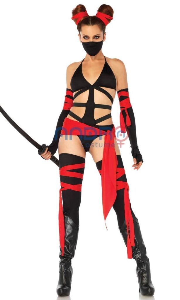 DISFRAZ AMERICANO MUJER NINJA SEXY BODY