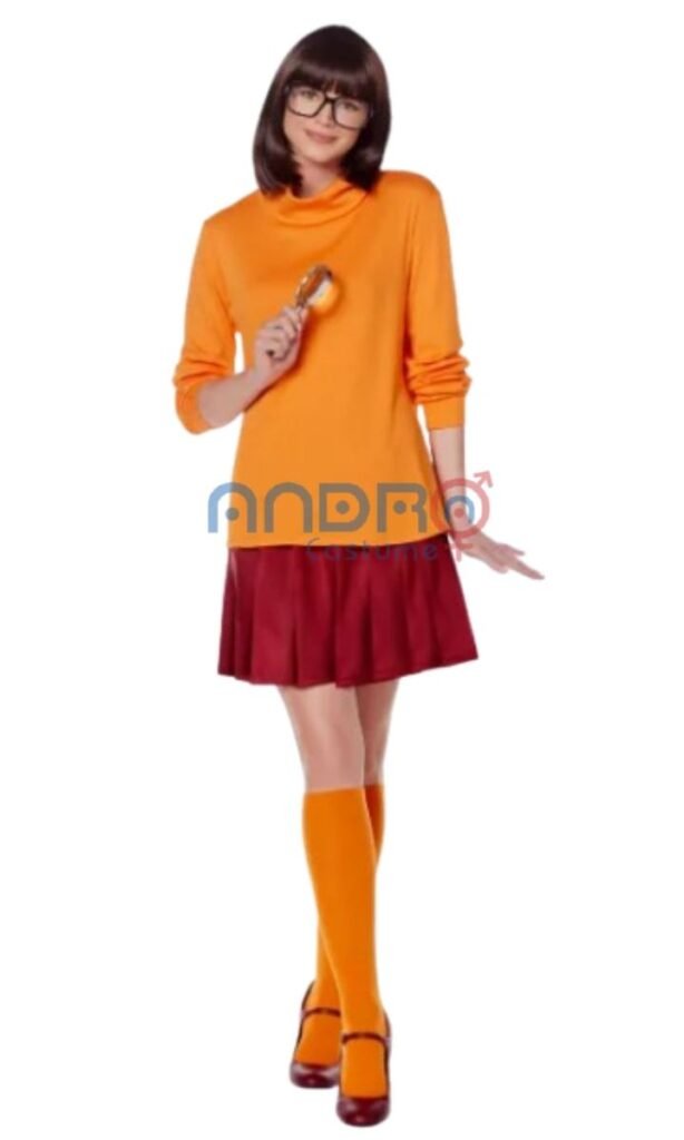 DISFRAZ AMERICANO MUJER SCOOBY DOO VELMA CLASICO