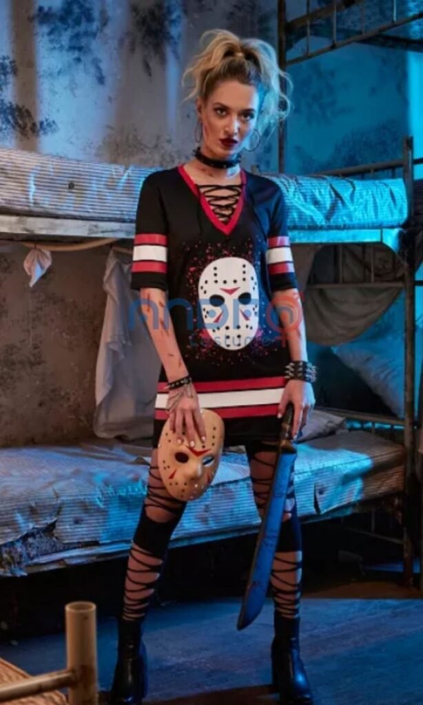 DISFRAZ AMERICANO MUJER VIERNES 13