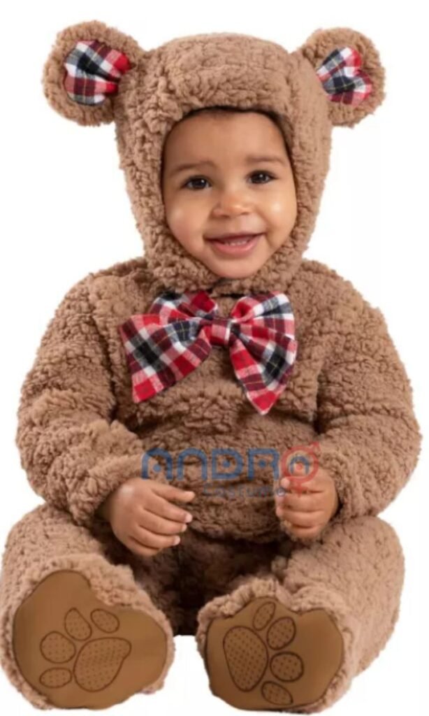 DISFRAZ AMERICANO OSITO BEBE ANIMALITO