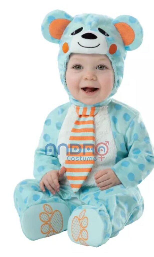 DISFRAZ AMERICANO OSO BEBE