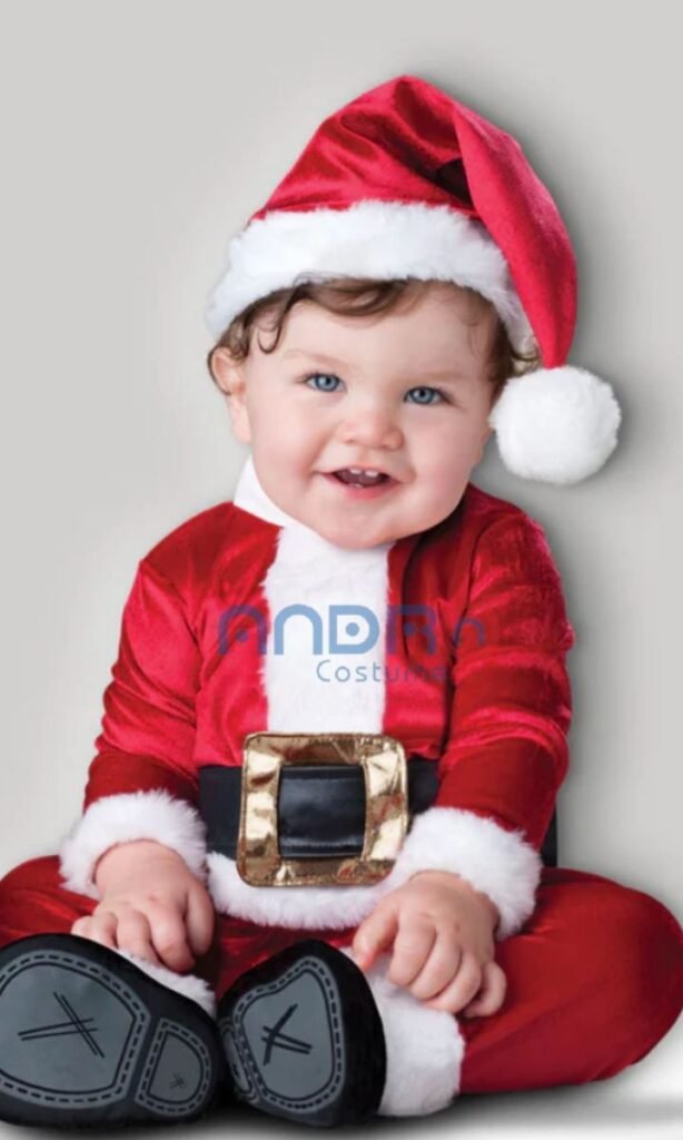 DISFRAZ AMERICANO PAPA NOEL BEBE