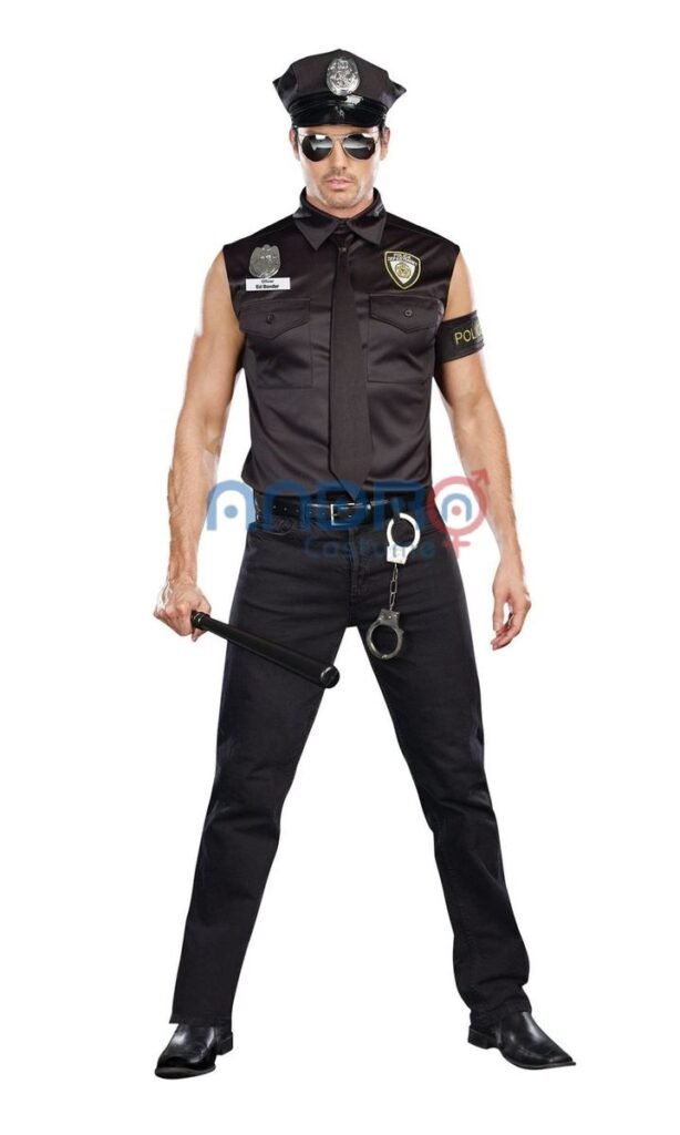 DISFRAZ AMERICANO POLICIA AMERICANO