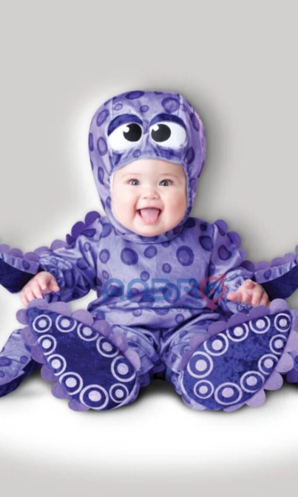 DISFRAZ AMERICANO PULPO BEBE ANIMALITOS