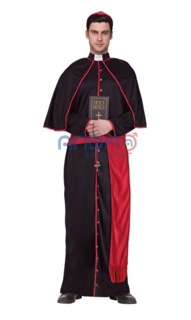 DISFRAZ AMERICANO SACERDOTE