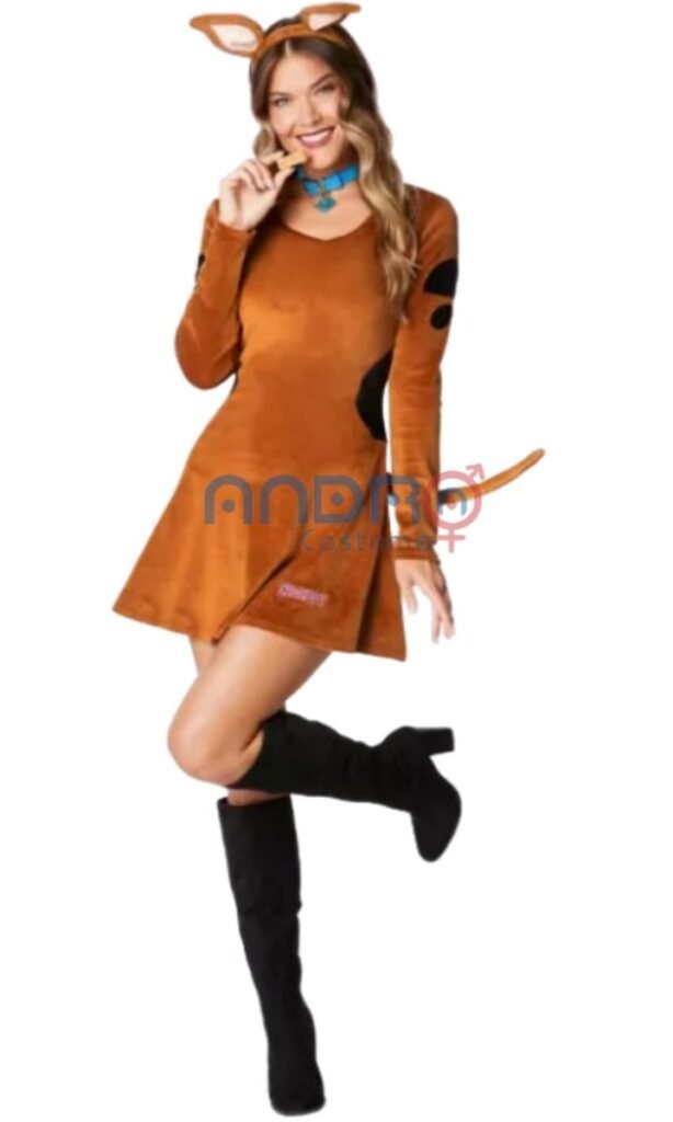 DISFRAZ AMERICANO SCOOBY DOO, MUJER VESTIDO