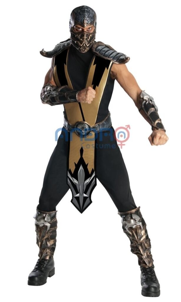 DISFRAZ AMERICANO SCORPION MORTAL KOMBAT