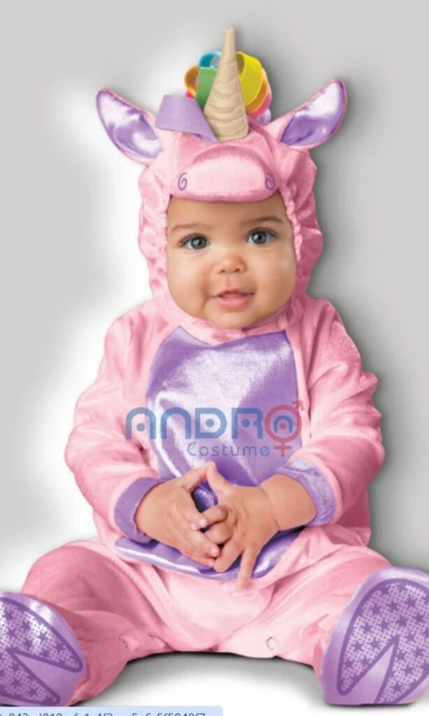 DISFRAZ AMERICANO UNICORNIO BEBE ANIMALITO
