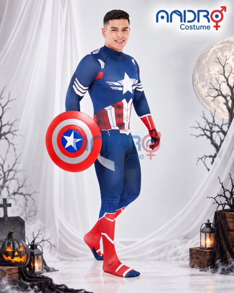 DISFRAZ CAPITAN AMERICA HOMBRE