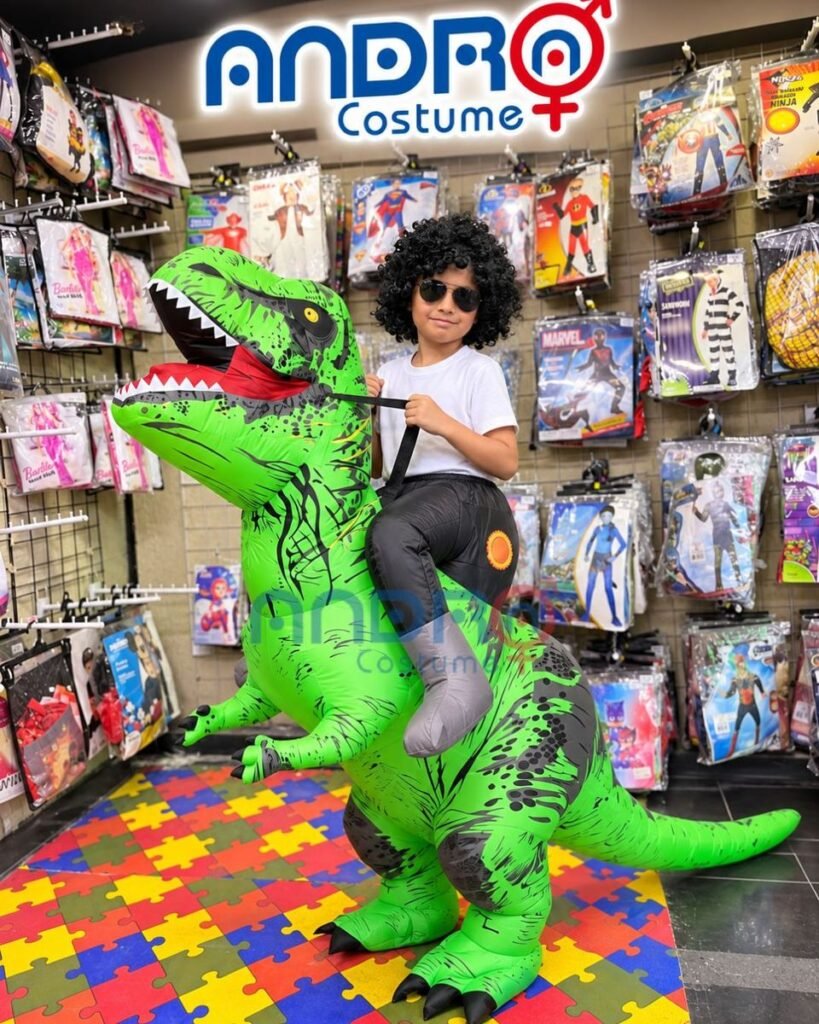 DISFRAZ DINOSAURIO INFLABLE NIÑO