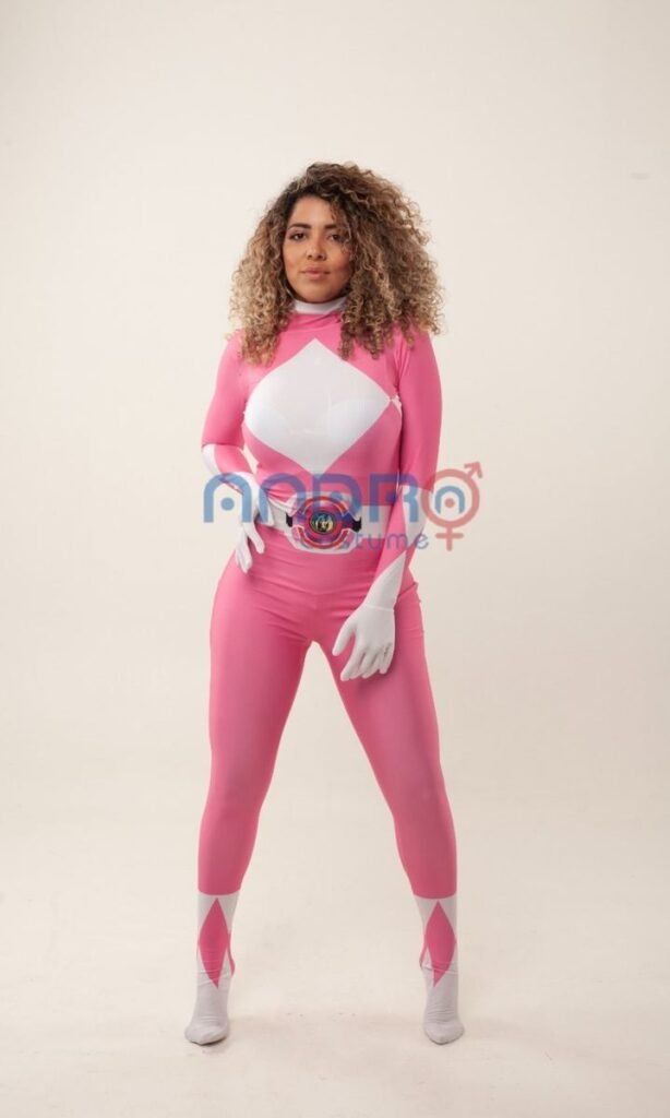 DISFRAZ LOS POWER RANGERS ROSADO