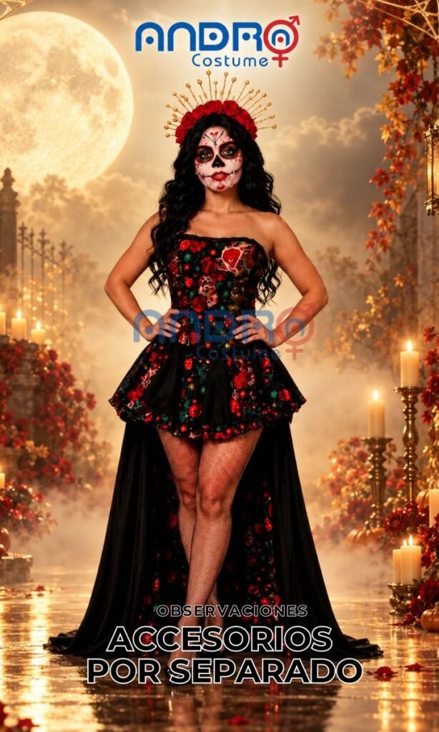 DISFRAZ MUJER CATRINA