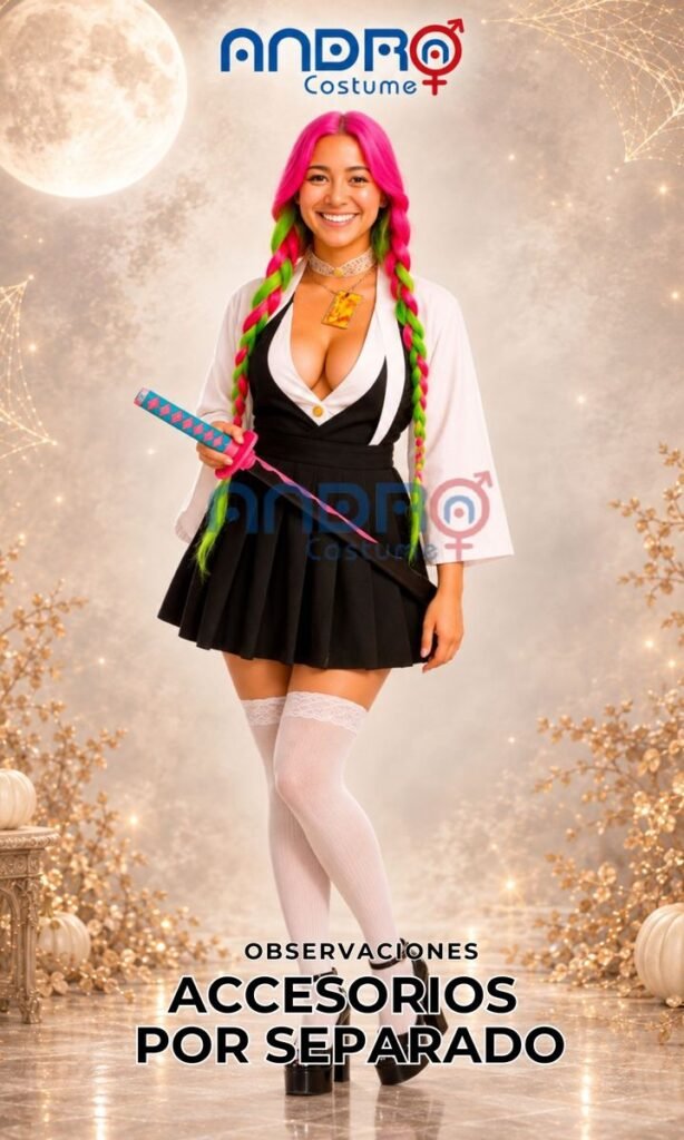 DISFRAZ MUJER DE MITSURI, DEMONS SLAYER