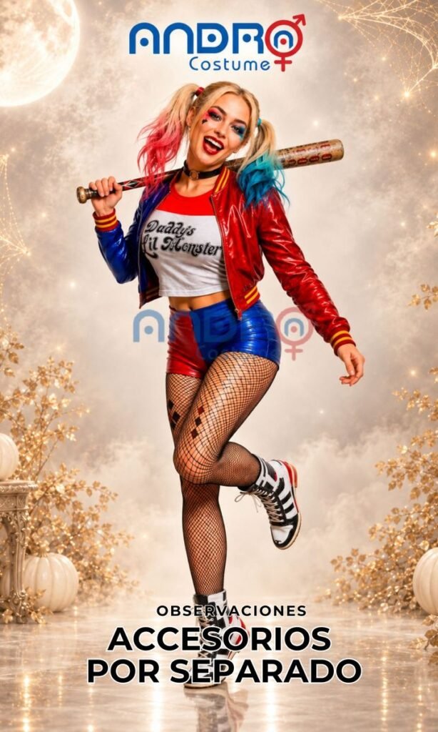 DISFRAZ MUJER HARLEY QUINN