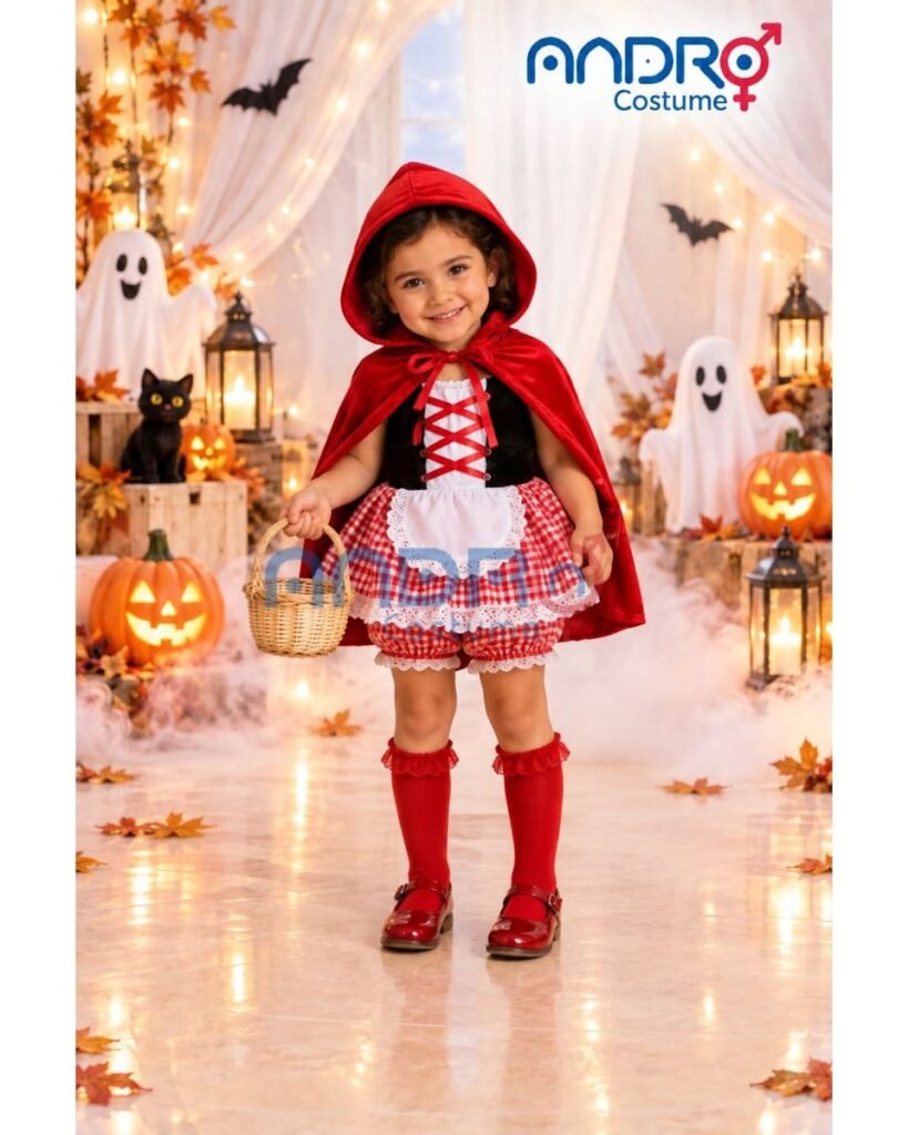 DISFRAZ NIÑA CAPERUCITA ROJA