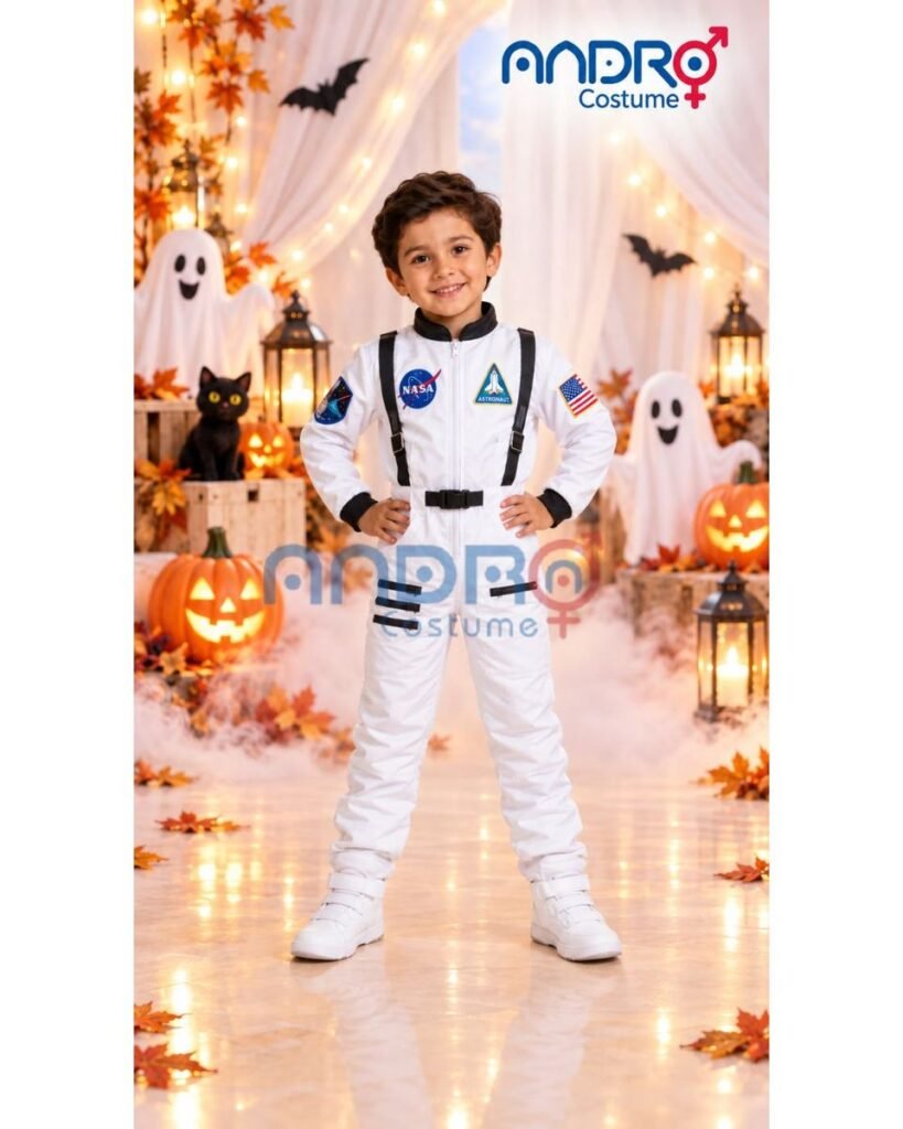 DISFRAZ NIÑO ASTRONAUTA BLANCO