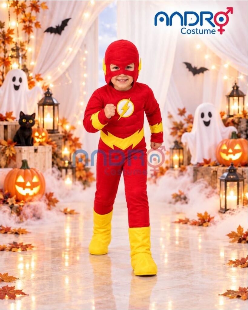 DISFRAZ NIÑO FLASH