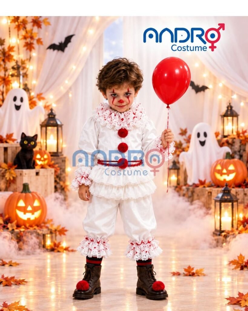 DISFRAZ NIÑO IT BLANCO