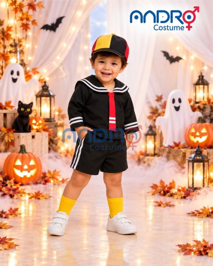 DISFRAZ NIÑO KIKO EL CHAVO DEL 8
