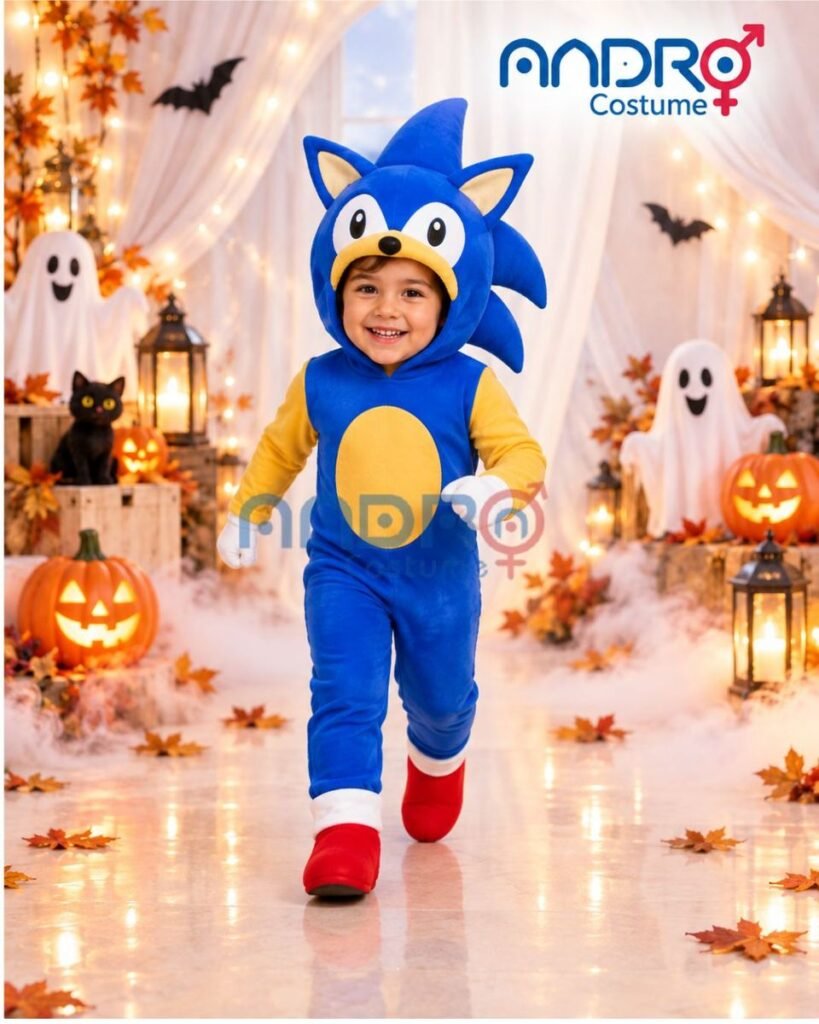 DISFRAZ NIÑO SONIC
