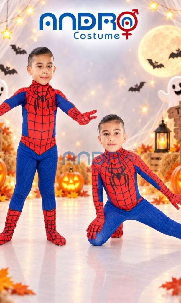 DISFRAZ NIÑO SPIDERMAN INCLUYE MASCARA Y TRAJE
