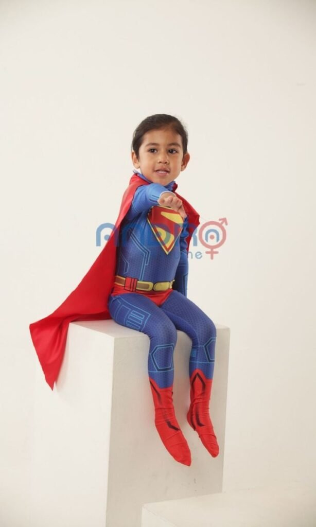 DISFRAZ NIÑO SUPER MAN