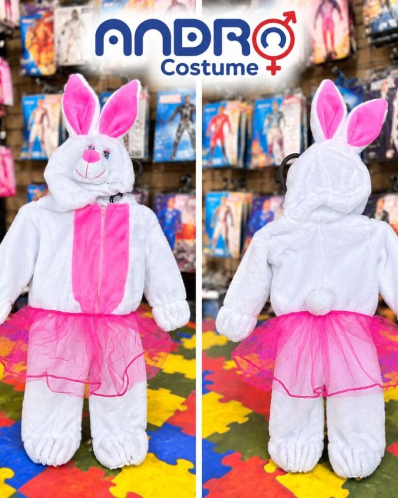 DISFRAZ BEBE ANIMALITO CONEJITA CON TUTU TALLAS 0-6 MESES, 6-12 MESES, 12- 18 MESES, 18- 24 MESES