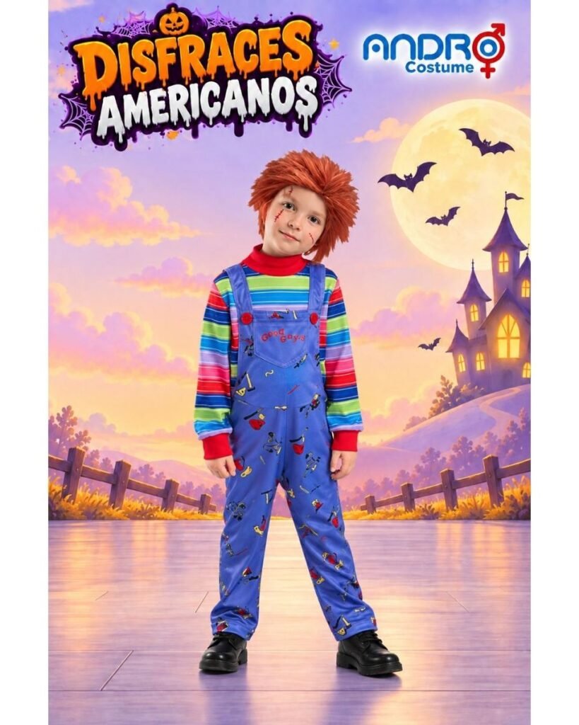DISFRAZ CHUKY NIÑO – DISFRAZ AMERICANO