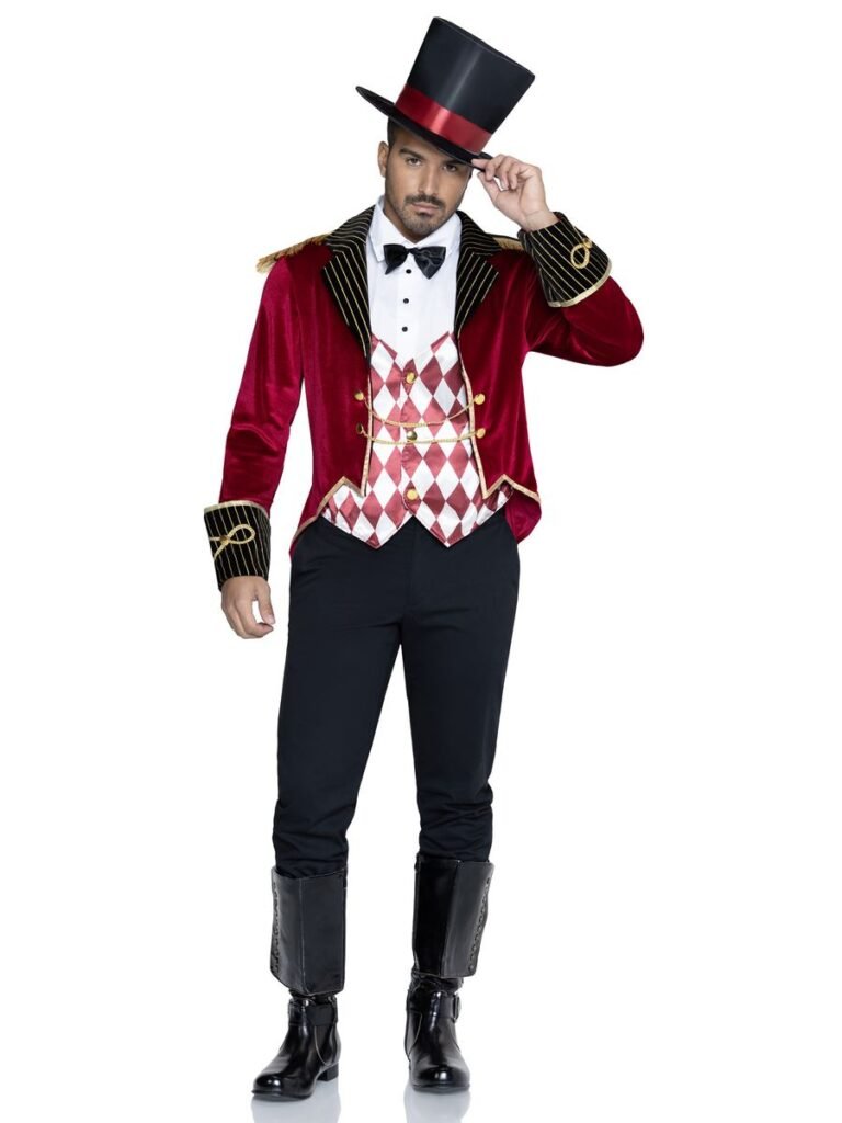 DISFRAZ HOMBRE DOMADOR DE CIRCO- DISFRAZ AMERICANO