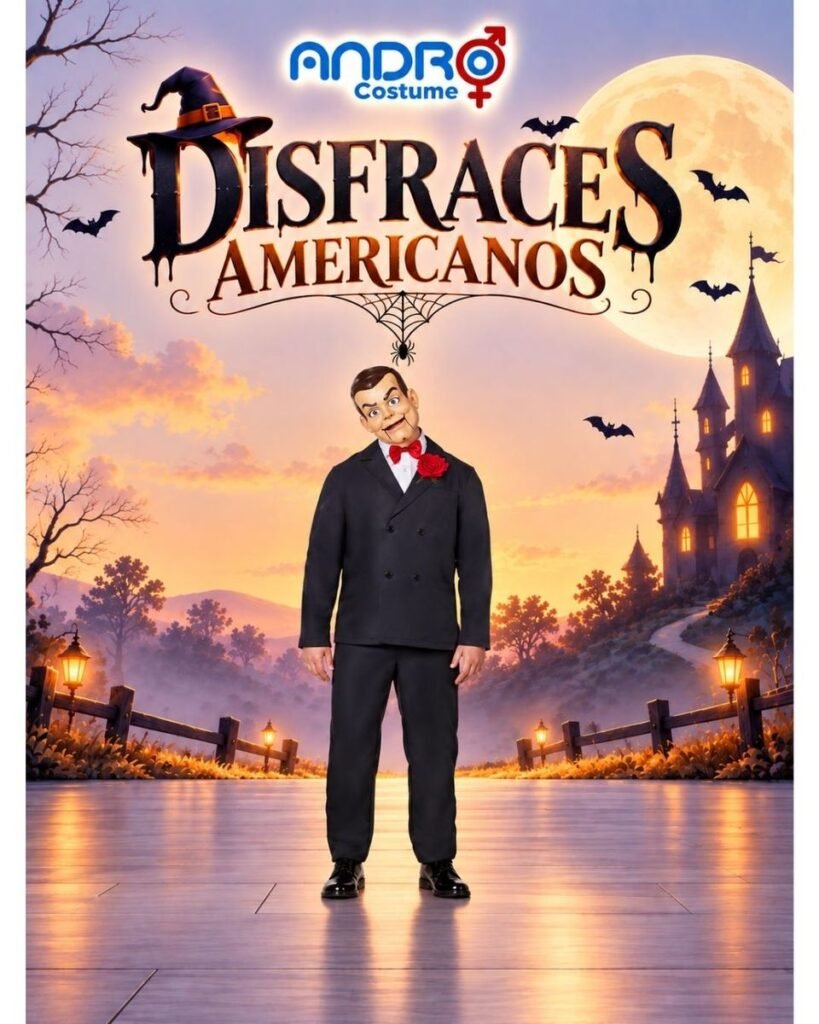 DISFRAZ HOMBRE MARIONETA- DISFRAZ AMERICANO